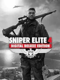 غلاف لعبة Sniper Elite 4 النسخة الرقمية ديلوكس لأجهزة الكمبيوتر