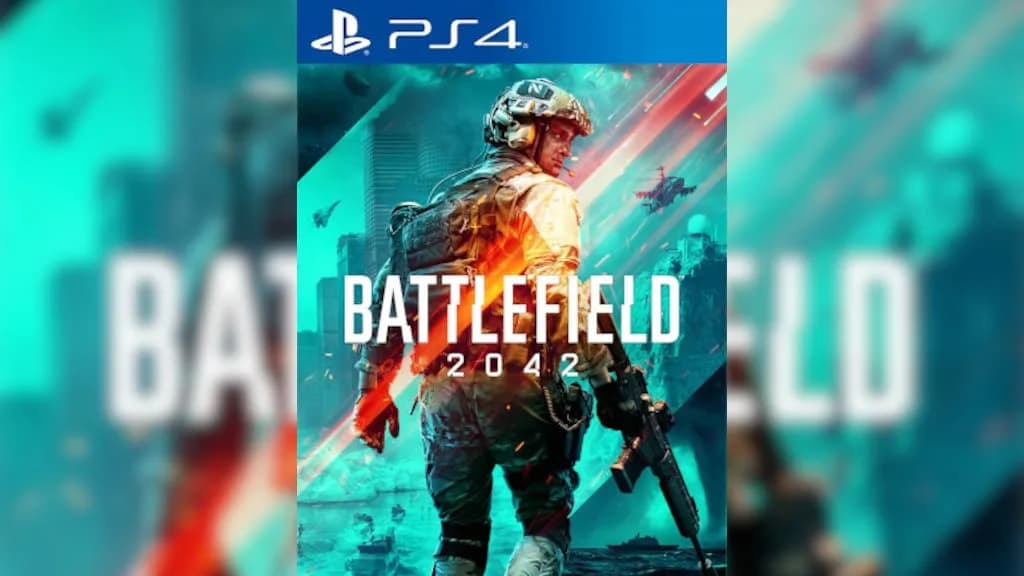 غلاف لعبة Battlefield 2042 لجهاز بلايستيشن 4