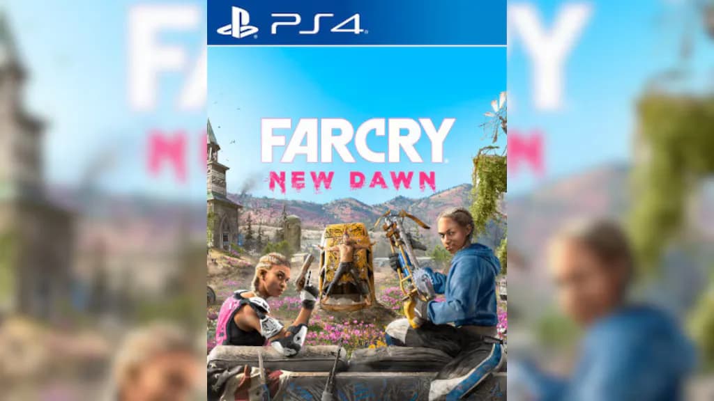 غلاف لعبة Far Cry New Dawn لجهاز بلايستيشن 4