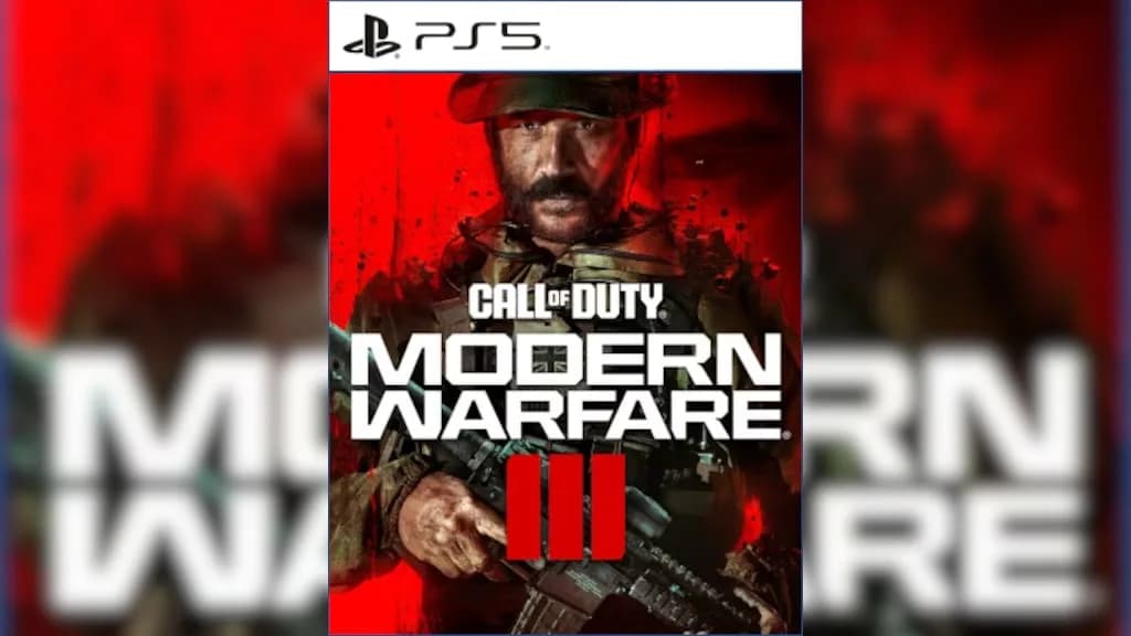 غلاف لعبة كول أوف ديوتي مودرن وورفير 3 لجهاز بلايستيشن 5