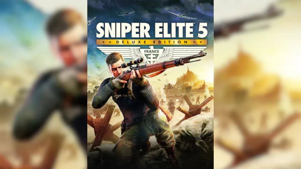 غلاف لعبة Sniper Elite 5 Deluxe Edition