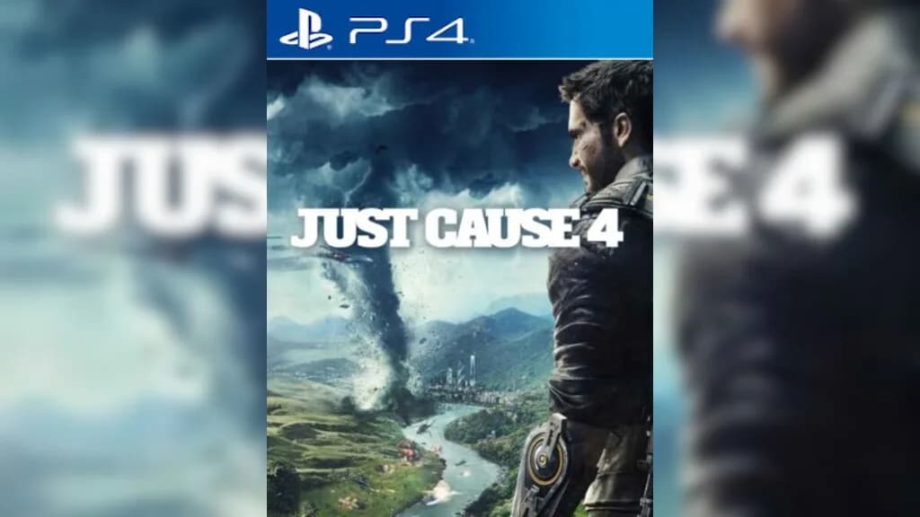 غلاف لعبة Just Cause 4 لجهاز بلايستيشن 4