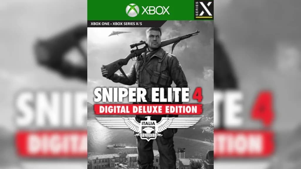 غلاف لعبة Sniper Elite 4 Digital Deluxe Edition لأجهزة إكس باکس