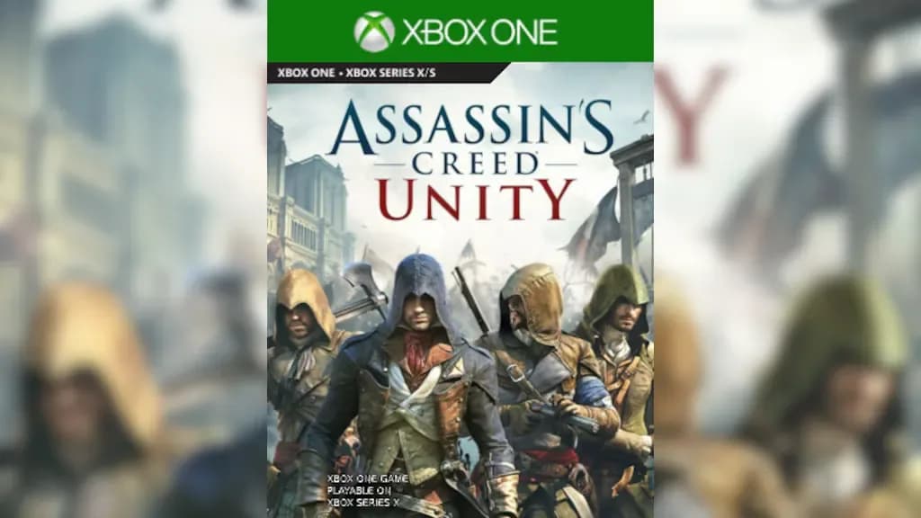 غلاف لعبة Assassin's Creed Unity لجهاز Xbox One