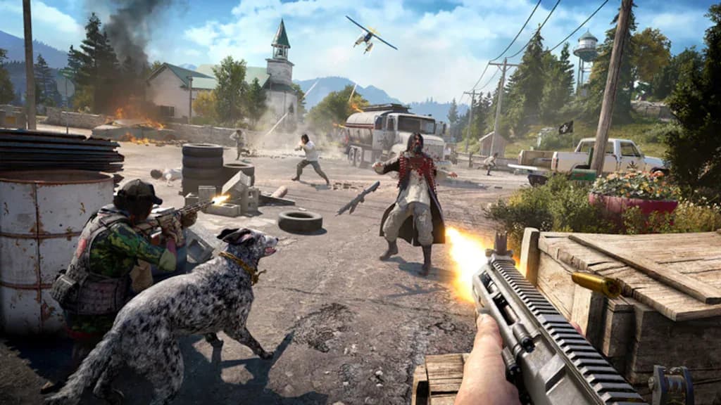 FAR CRY 5 GOLD EDITION + FAR CRY NEW DAWN DELUXE EDITION BUNDLE (PS4) - PSN Compte