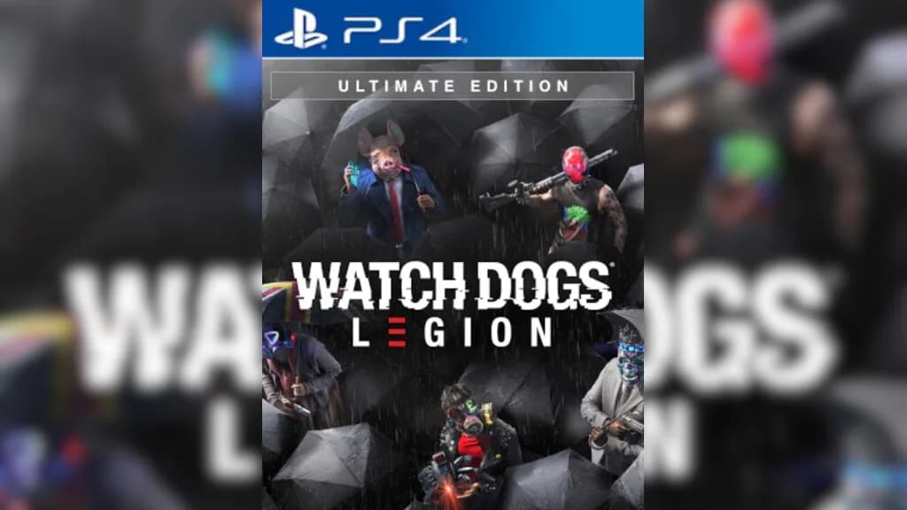 غلاف لعبة Watch Dogs: Legion Ultimate Edition لجهاز بلايستيشن 4